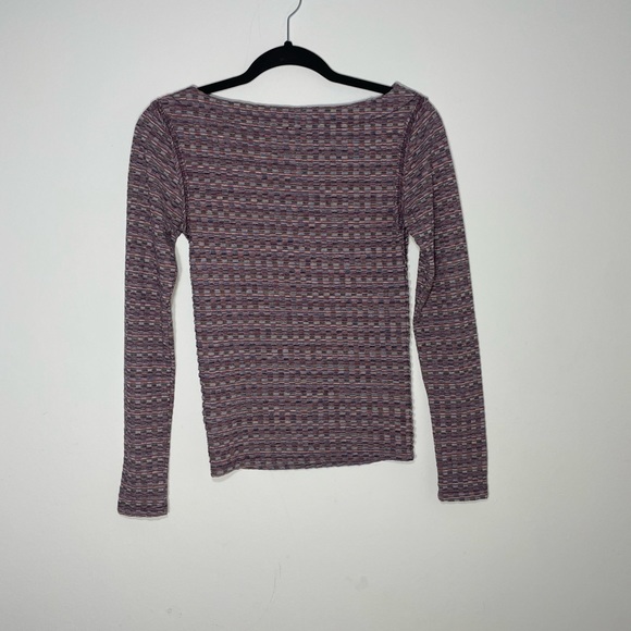 Free People Boat Neck Blouse Style OB938031, Size S, Long Sleeve. - Picture 5 of 6